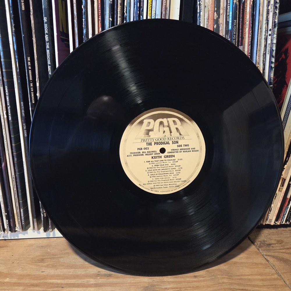 Keith Green The Prodigal Son Vintage Vinyl Record - with newsletter! - Picture 5 of 5